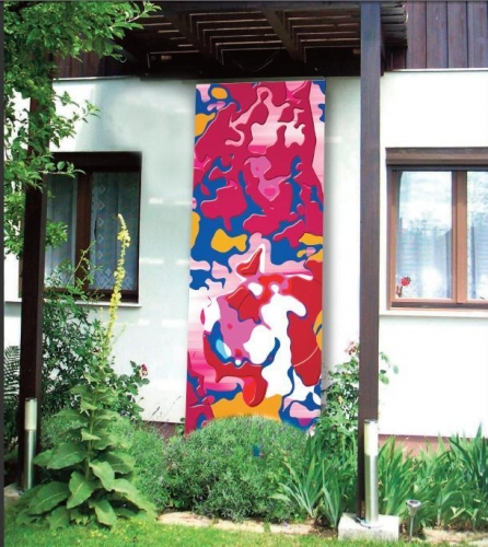 "Baumgeist" - POP-ART-Fassaden-APP von Martin GUBO im SPIELRAUM