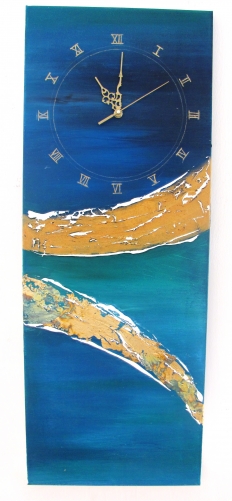 "UHR-kultur" in blau "UHR-kultur" in blau