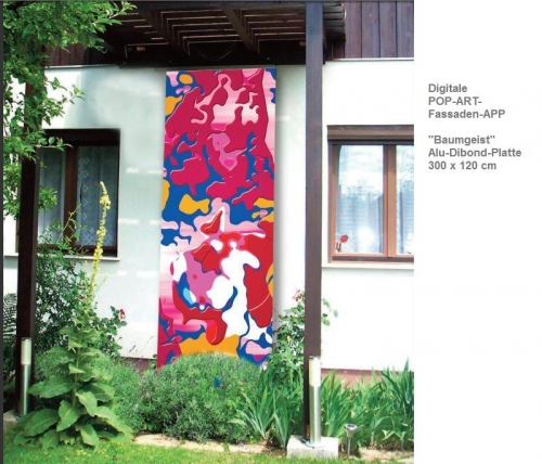 "BAUMGEIST" - POP-ART-Fassaden-APP von Martin Gubo "BAUMGEIST" - POP-ART-Fassaden-APP von Martin Gubo