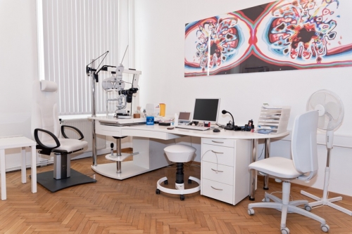 Eyecatcher im Untersuchungszimmer Eyecatcher im Untersuchungszimmer