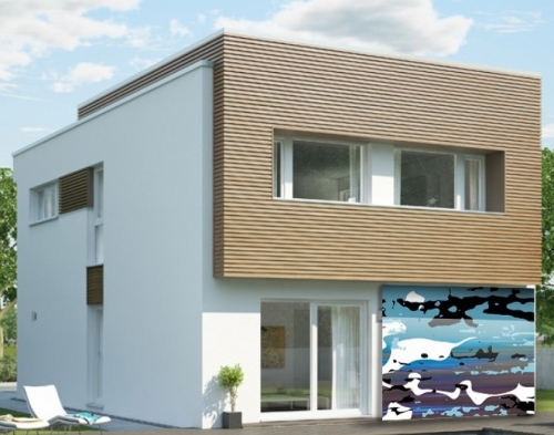 "WASSERWELT" - POP-ART-Fassaden-APP von Martin Gubo